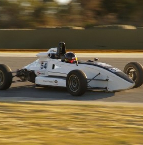 Calan Williams taking the corner